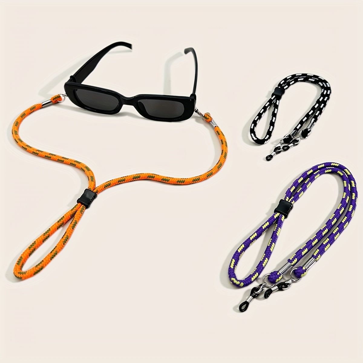 3pcs Glasses Lanyard Rope for Men and Women Eyeglass Holder Accessories