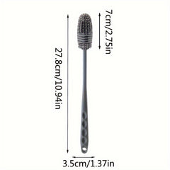 Long Handled Silicone Cup Brush for Kitchen Household Cleaning