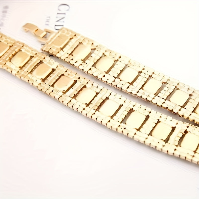 Square Artificial Diamond Gemstone Bracelet