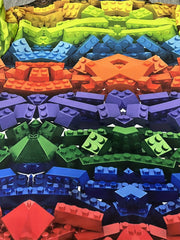 Boy's 3D Building Blocks Print Hoodie - Casual Hooded Sweatshirt