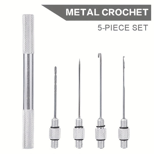 5pcs Carp Fishing Boilie Bait Drill Hair Rigs Baiting Needle Carp Rigs