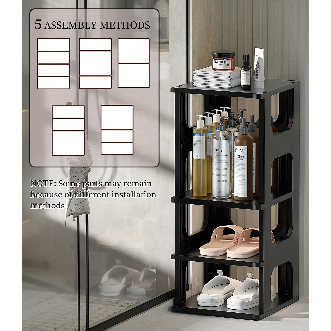 1pc Layer Shoe Rack Shoe Storage Stand Space Saving Shelf Organizer