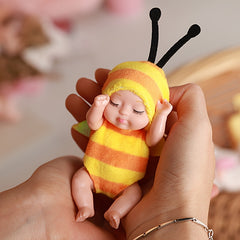 Companion Mini Reborn Animal Doll 1pc Plush Toy Sleeping Companion for Ages 3-6