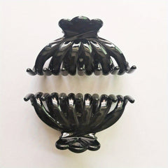 2pcs Glossy Hair Claw Clip Large Octopus Hair Claw For Ponytail Holder