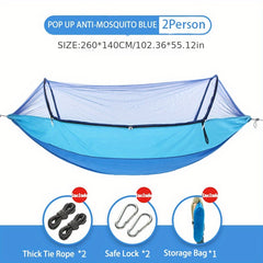 Durable Portable Anti Mosquito Hammock Quick Opening Breathable