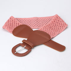Women's Pin Buckle Belt for Dress Skirt Coat