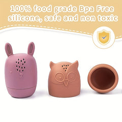 Eco Friendly Animal Bath Toy Set for Kids