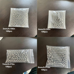 100pc Steel Balls Bike Bearing 5mm-8mm