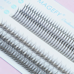240pcs Cluster Lashes False Eyelashes Extension