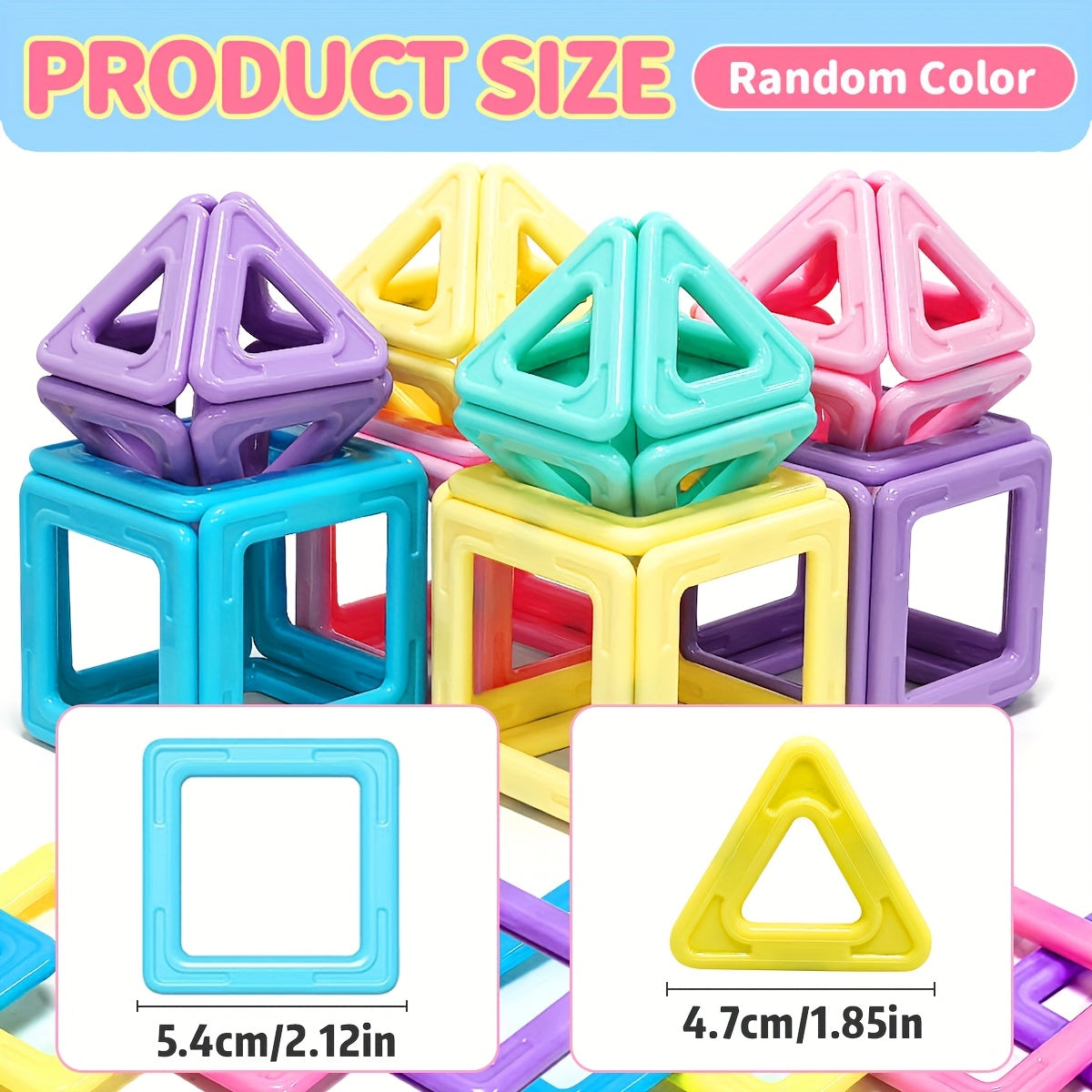 Macaon Magnetic Building Blocks Set Educational Construction Toy