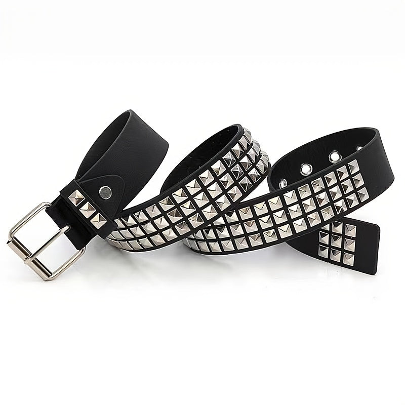 Y2K Leather Belt Tassel Chain Goth Punk Girl Belts For Jeans Pants