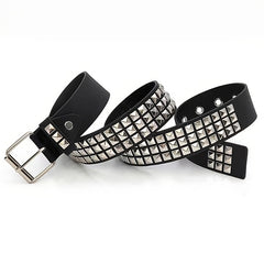 Y2K Leather Belt Tassel Chain Goth Punk Girl Belts For Jeans Pants
