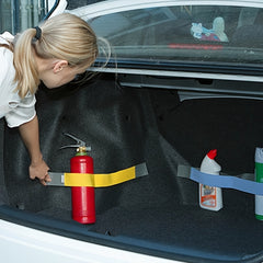 Car Trunk Security Kit: Adhesive Tape Hooks, Lock, and More