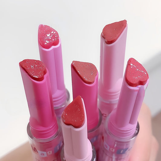 Matte Cup Lipstick Waterproof Non Smudge Velvet Creamy Texture Natural Makeup