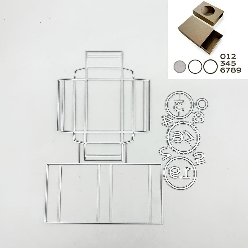 1pc Box Mold DIY Metal Embossing Scrapbooking Cutting Mold
