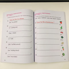English Grammar Pre Study Manual - Durable Paper Material