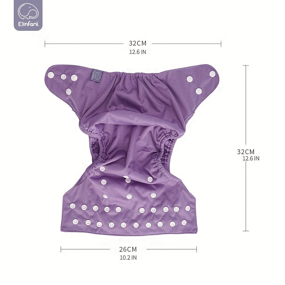 Elinfant Waterproof Diaper Cover for 3-15kg Babies