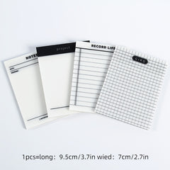 Transparent Sticky Note with Key Sticky Notes Student PET Blank Note Paper