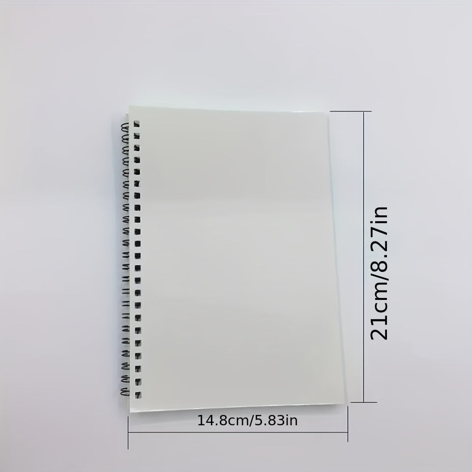 10pcs Printed Personalized A5 Size Spiral Journal Sublimation NoteBook Blanks