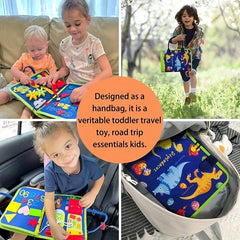 Montessori Busy Board Sensory Toy for Toddlers