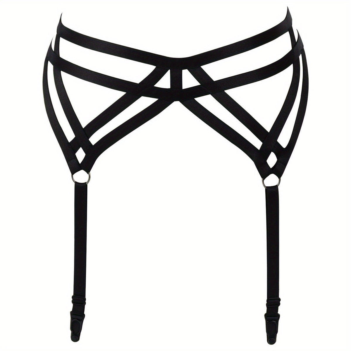 Gothic Waist Suspender Belt Body Harness Women's Lingerie Accessories