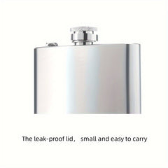 Stainless Steel Wine Jug Portable Water Bottle for Camping Hiking