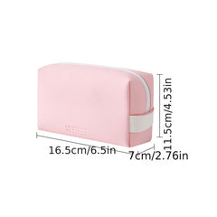 Portable Cosmetic Bag Zipper Makeup Pouch Storage Bag