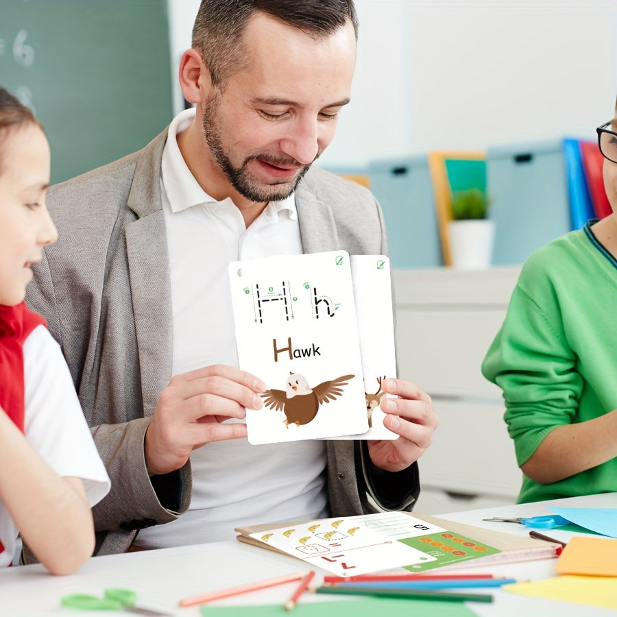 Educational Cognitive Flashcards with Tracing Pen - Perfect Learning Toy
