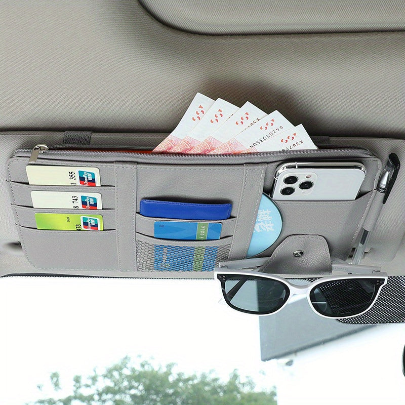 Sun Visor Storage Bag & Card Holder