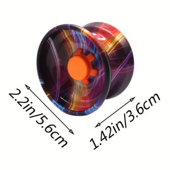 Reactive High Speed Metal Rollerball & Rotating Rope Dazzling Alloy Rollerball