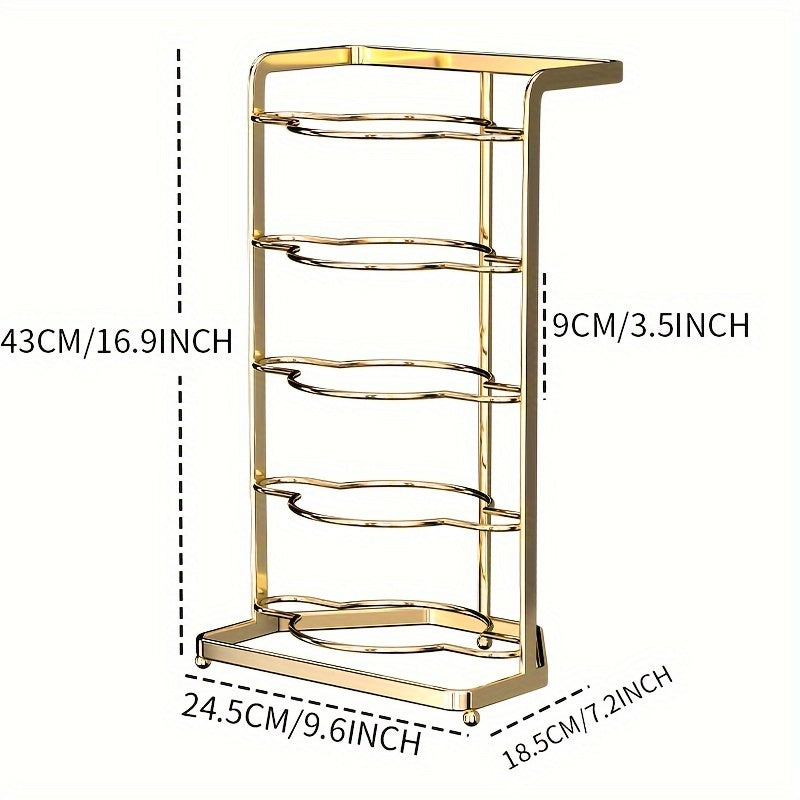 Kitchen Side Dish Plate Storage Rack Vegetabl...