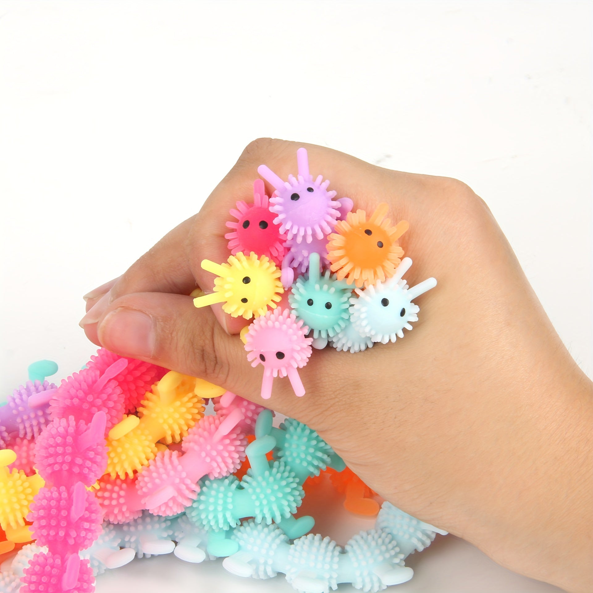 3pcs Unicorn Caterpillar Sensory Toys Party Decoration