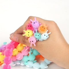 3pcs Unicorn Caterpillar Sensory Toys Party Decoration