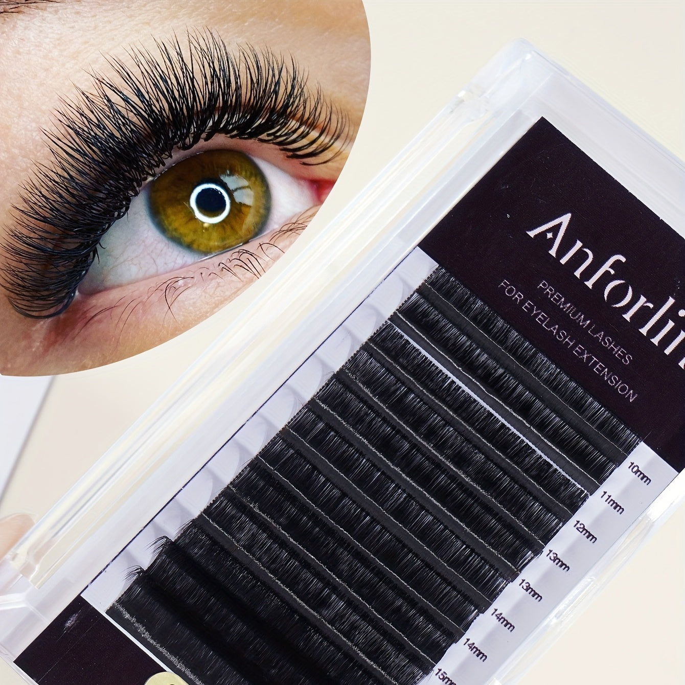 12 Rows Cluster Eyelashes Curling Extension Grafting False Eyelashes