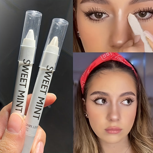 Foam Highlighter Pen Eyeliner Brightening Pearly Matte Eyeshadow Stick