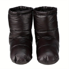 AEGISMAX 650FP Down Booties Warm Slippers for Camping