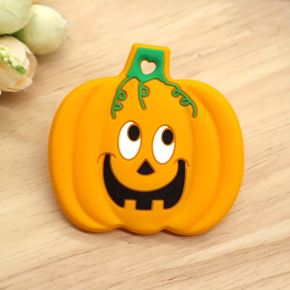 Halloween Teether Pumpkin Pendant Teething Toy