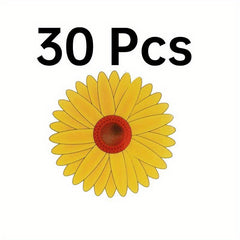 Sunflower Fly Trap Window Sticker for Indoor Use