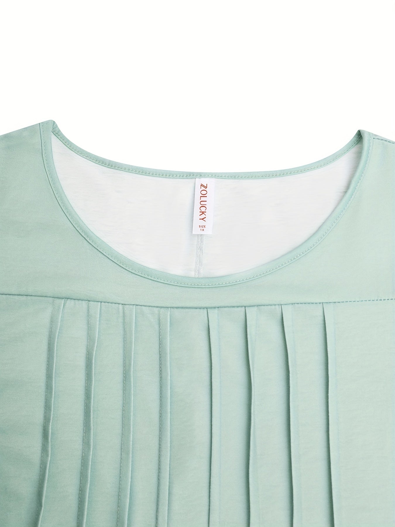  Floral Print Short Sleeve Pleated Dress