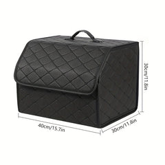 Car Trunk Organizer Storage Box Collapsible Auto Cargo Storage Container