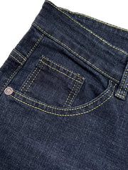 Men's Straight Stretch Jeans Casual