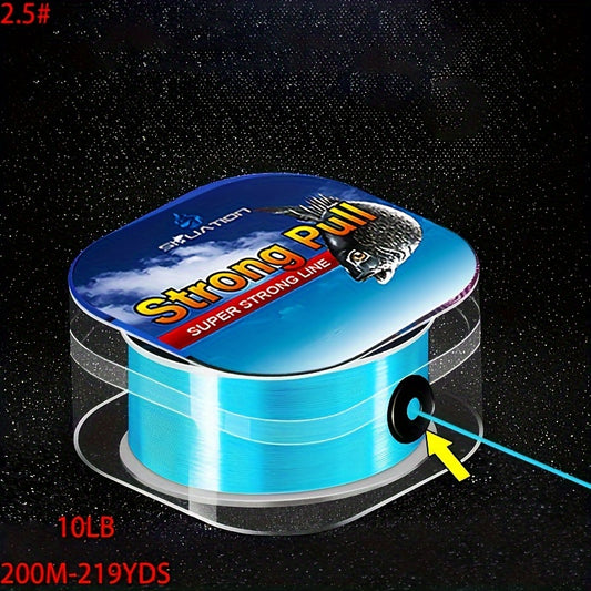 200M High Strength Fishing Line Nylon Wear Resistant Freshwater Saltwater
