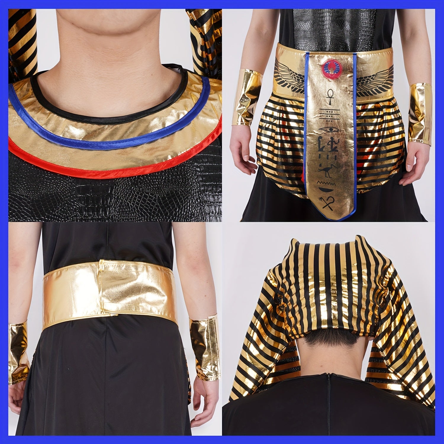 Deluxe Medieval Egyptian Style Costume Set