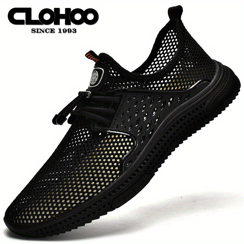 Men's Lightweight Slip On Casual Shoes Breathable Mesh Soft Sole Sneakers