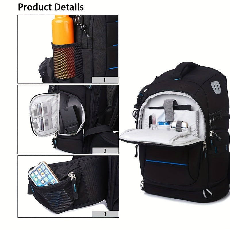 Multifunctional Camera Breathable Backpack For Professional Photographers