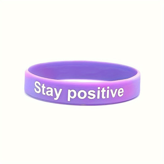 Stylish Motivational Silicone Bracelets Boost Confidence & Style