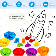 KIZH TPU Counting Transport Matching Game with Rainbow Bowls