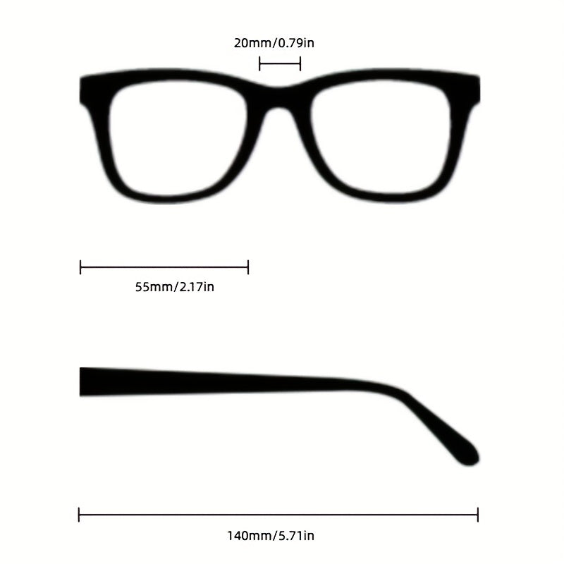Square Sunglasses Anti Glare UV400 for Driving Beach Travel