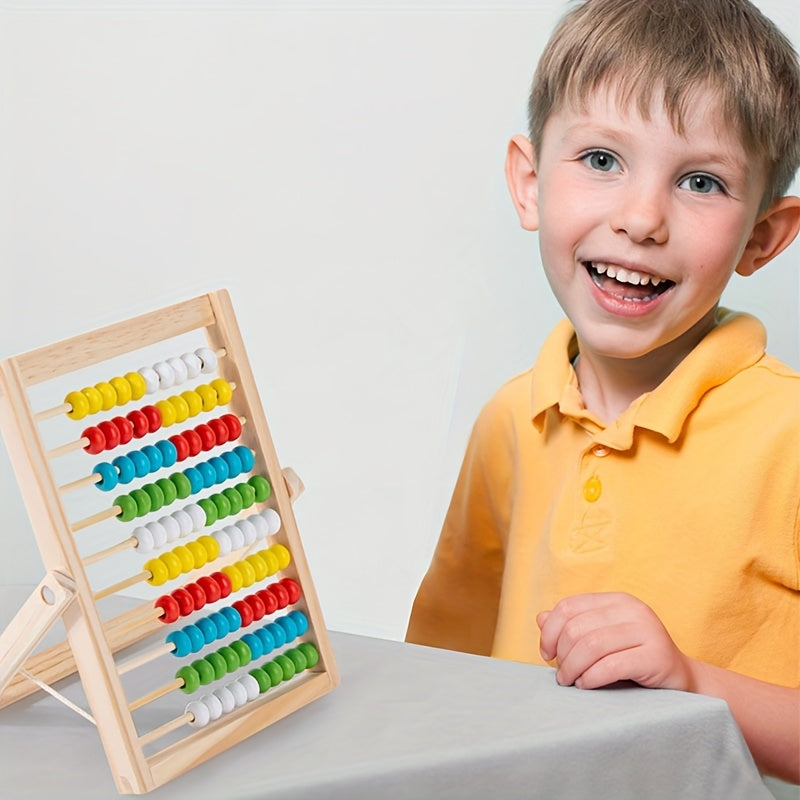 Wooden Abacus Stand for Learning Math