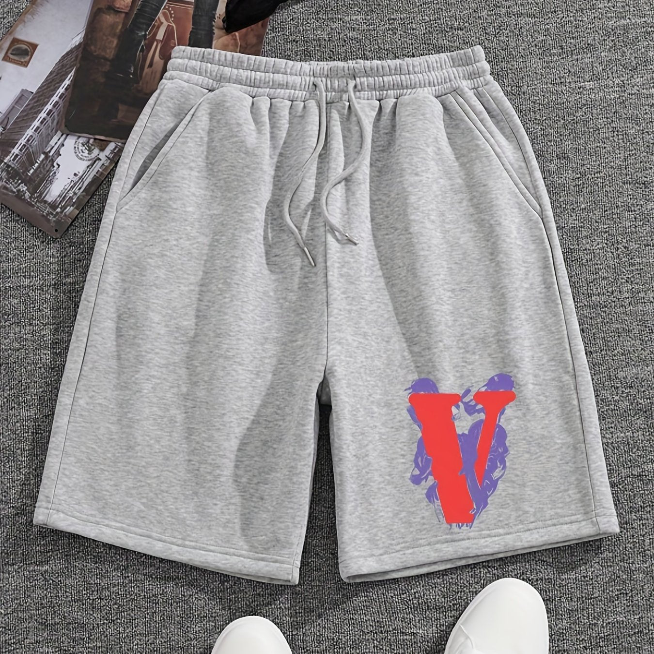 Men's Breathable Drawstring Shorts